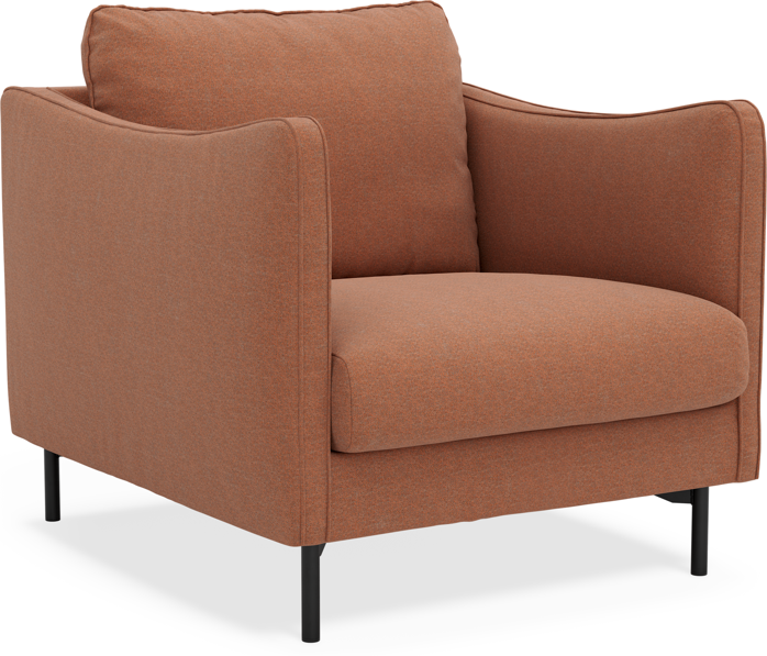 Madison Lux - Fåtölj, 70 cm - Orange