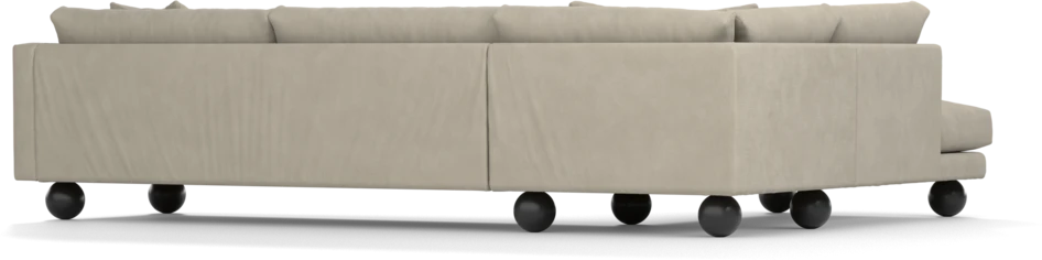 Harper - 3-sits soffa med divan vänster - Beige
