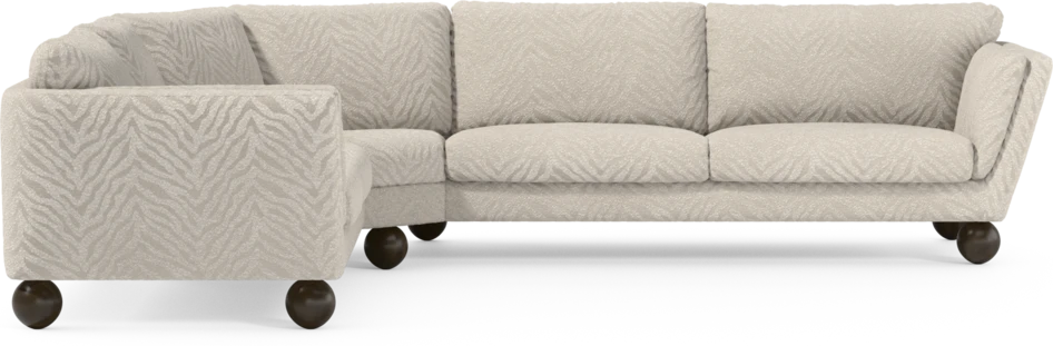Madison Lux - Hörnsoffa 2+3-sits, hörn 2 - Vit