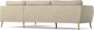 County - 2,5-sits soffa med divan höger - Beige