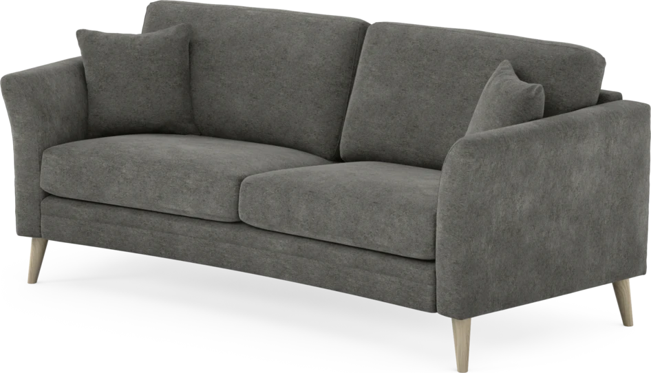 Eden - 2,5-sits soffa svängd - Grå