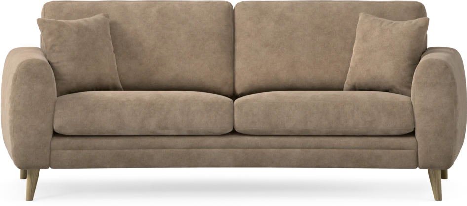 Eden - 2,5-sits soffa svängd - Beige