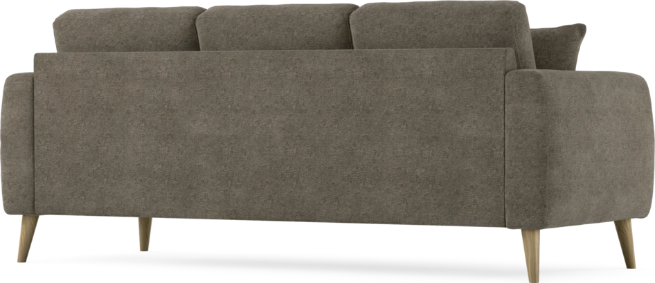 Eden - 3-sits soffa - Brun