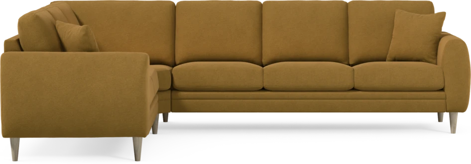 Eden - Hörnsoffa, 2+3-sits - Gul