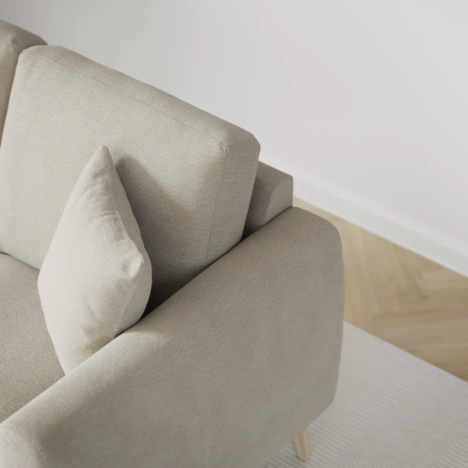 Eden - 2-sits soffa - Brun
