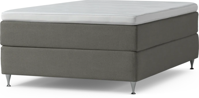 Delux Exclusive, Kontinentalsäng, enkelsäng 140 cm med bäddmadrass och sängben