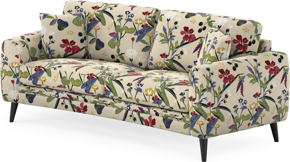 Eden - 2,5-sits soffa svängd - Flerfärgad