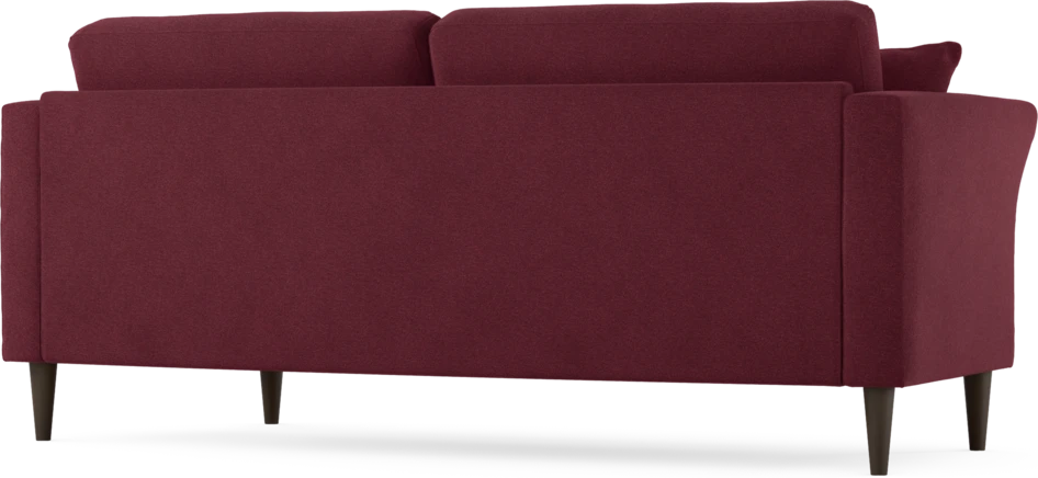 Eden - 2,5-sits soffa svängd - Röd