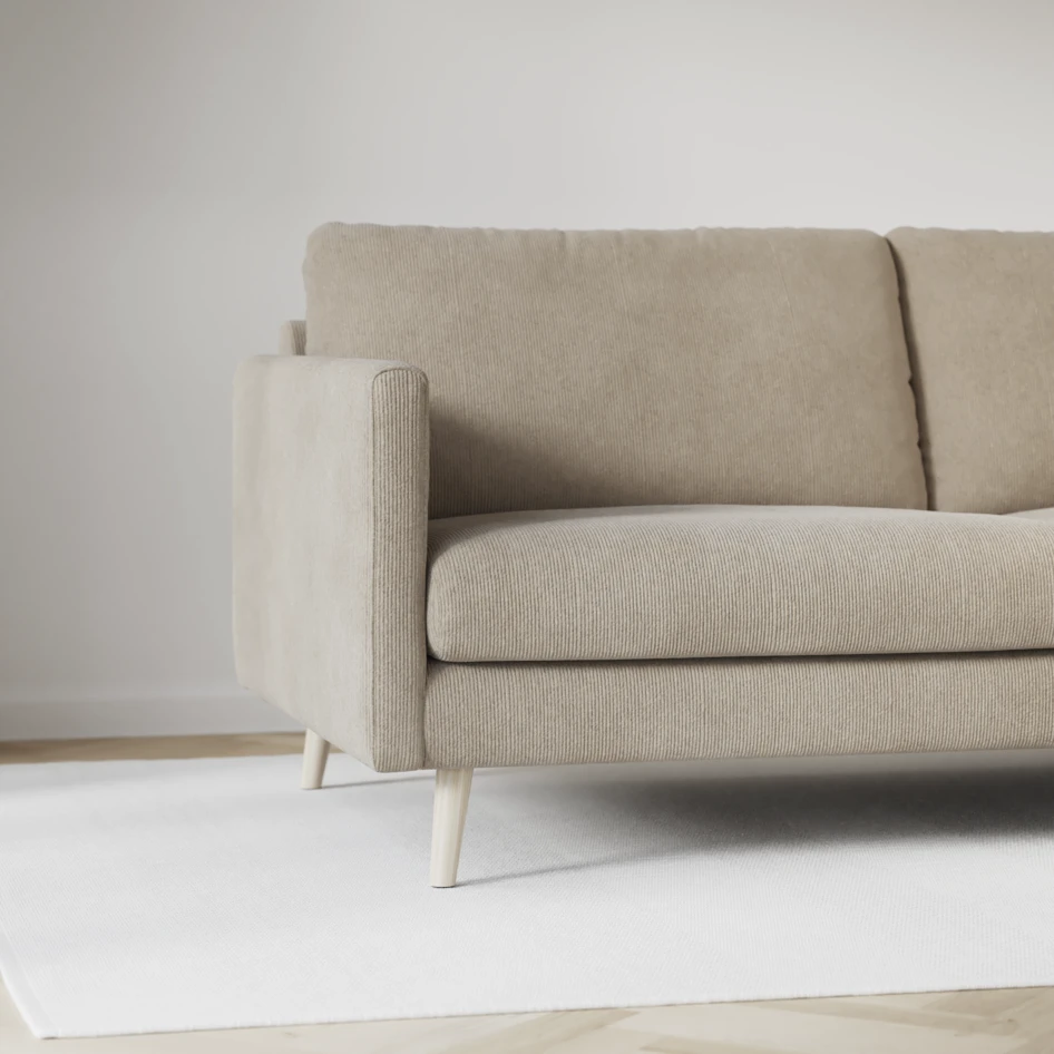 Madison - 2-sits soffa med divan vänster och schäslong höger - Beige