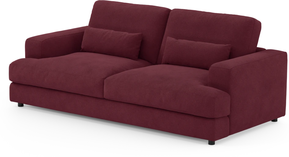 Noma - 3-sits soffa - Röd