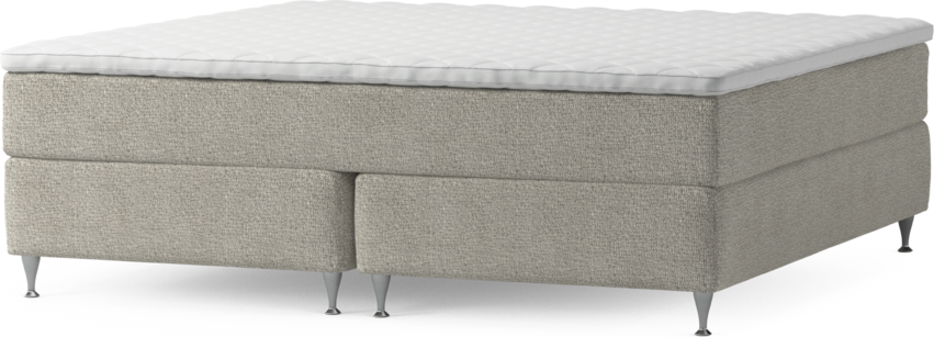 Delux Exclusive - Kontinentalsäng, dubbelsäng med bäddmadrass och sängben