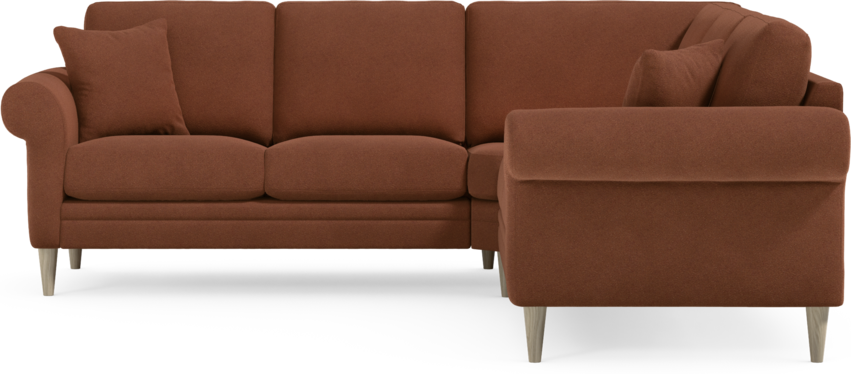 Eden - Hörnsoffa, 2+2-sits - Orange