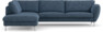 Madison - 3-sits soffa med divan vänster - Blå