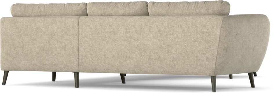 Madison Lux - Hörnsoffa med schäslong höger - Beige