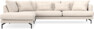 Harper - 3-sits soffa med divan vänster - Beige