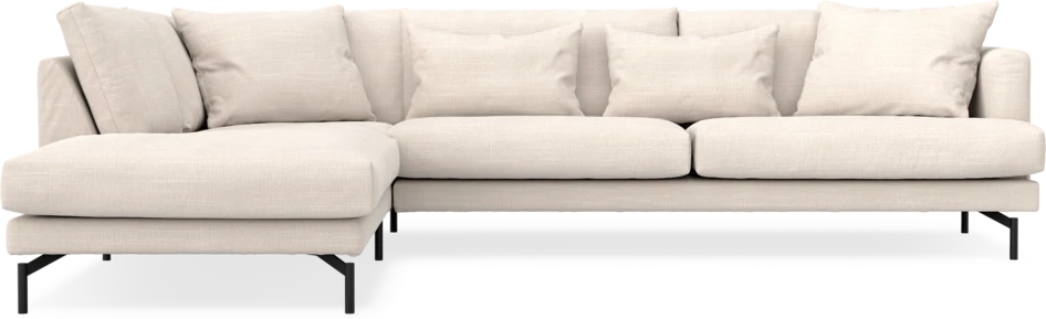 Harper - 3-sits soffa med divan vänster - Beige