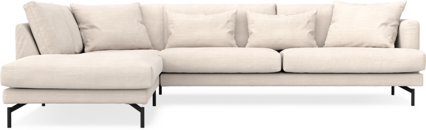 Harper - 3-sits soffa med divan vänster - Beige