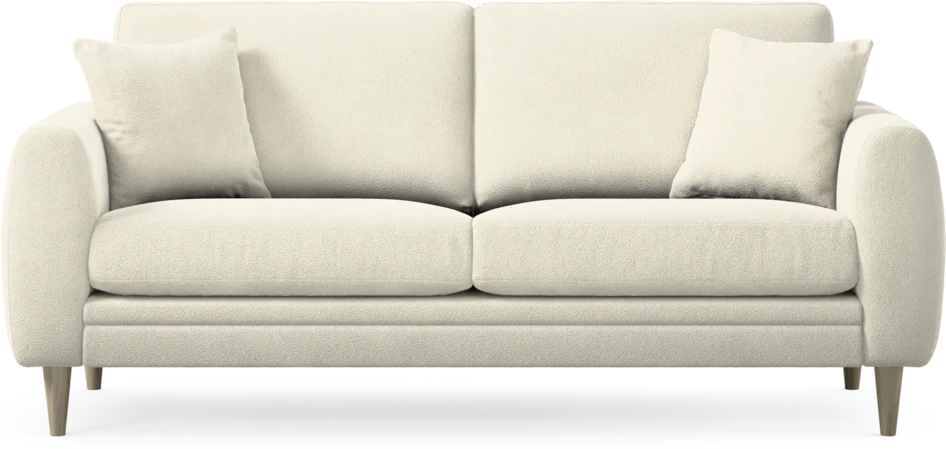 Eden - 2,5-sits soffa - Vit