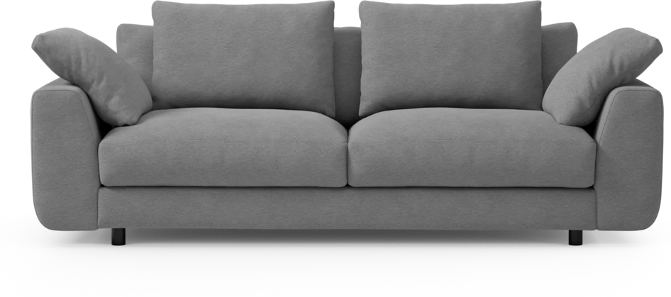 Amie - 3-sits soffa - Grå