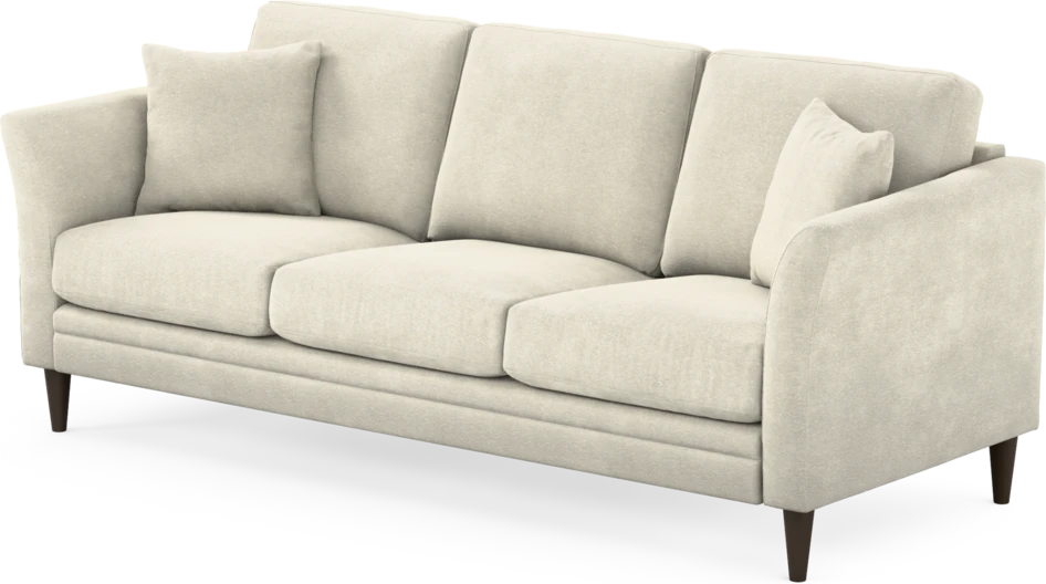 Eden - 3-sits soffa - Vit