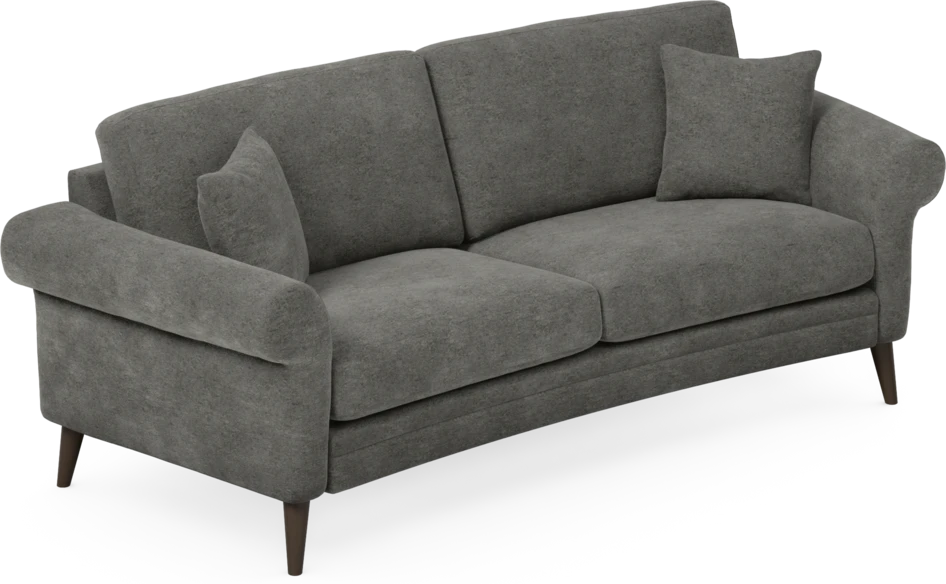 Eden - 2,5-sits soffa svängd - Grå