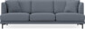 Macy Lux - 3-sits soffa XL - Blå