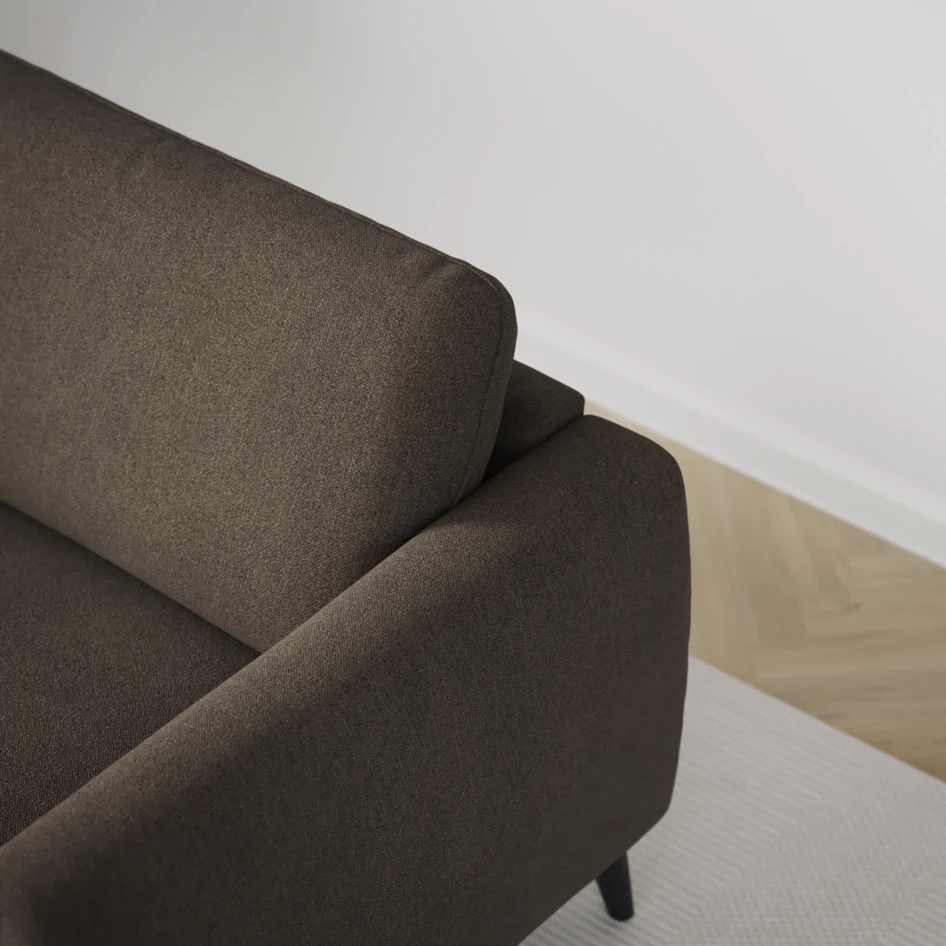 Bridge - 2-sits soffa - Brun
