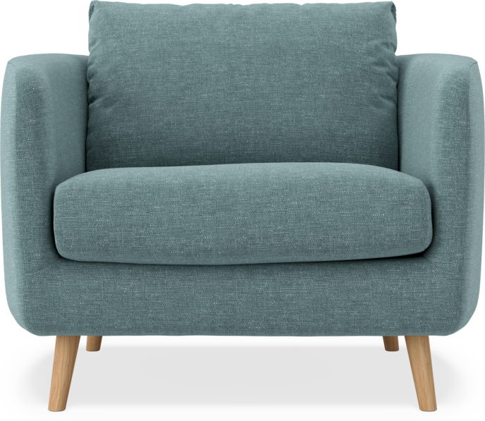 Madison Lux - Fåtölj, 70 cm - Blå
