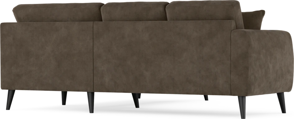 Eden - Hörnsoffa, 2+2-sits - Brun