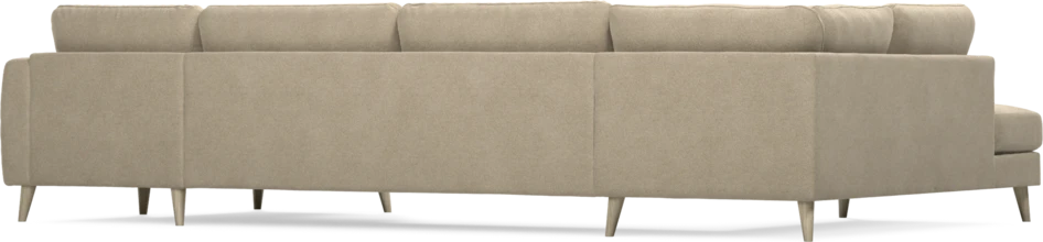 Bridge - 3-sits soffa med divan vänster och schäslong höger - Beige