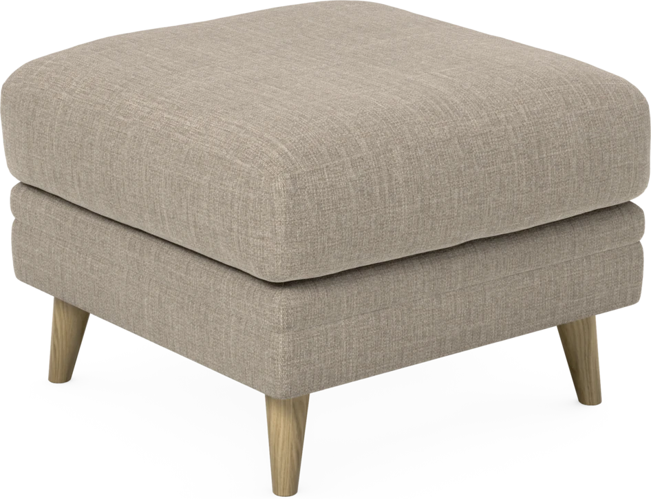 Eden - Fotpall - Beige