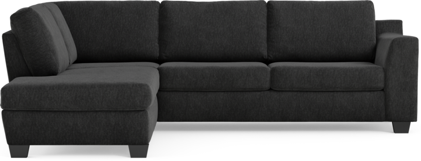 Friday - 2,5-sits soffa med divan vänster - Blå