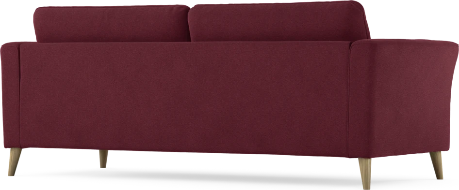 Bridge - 3-sits soffa - Röd
