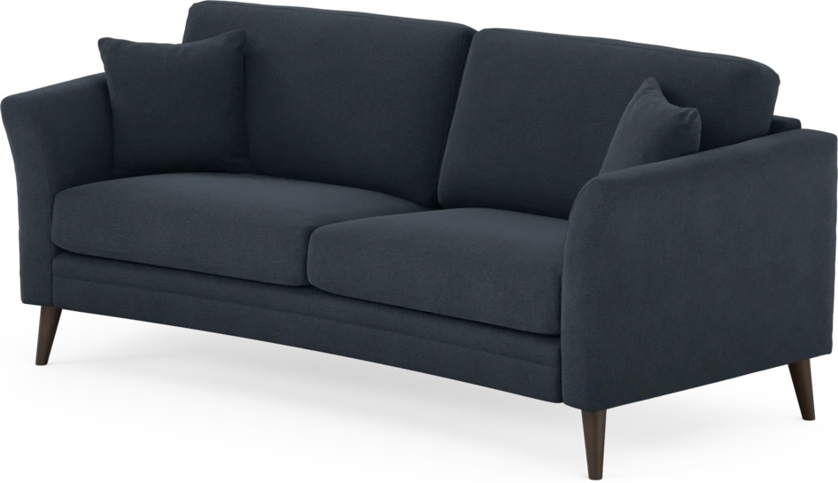 Eden - 2,5-sits soffa svängd - Blå