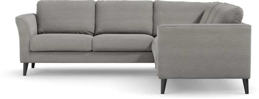 Bridge - Hörnsoffa, 2+2-sits - Grå