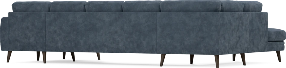 Eden - 3-sits soffa med divan vänster och schäslong höger - Blå