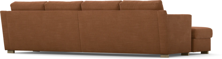 Friday - 2-sits soffa med två schäslonger - Orange