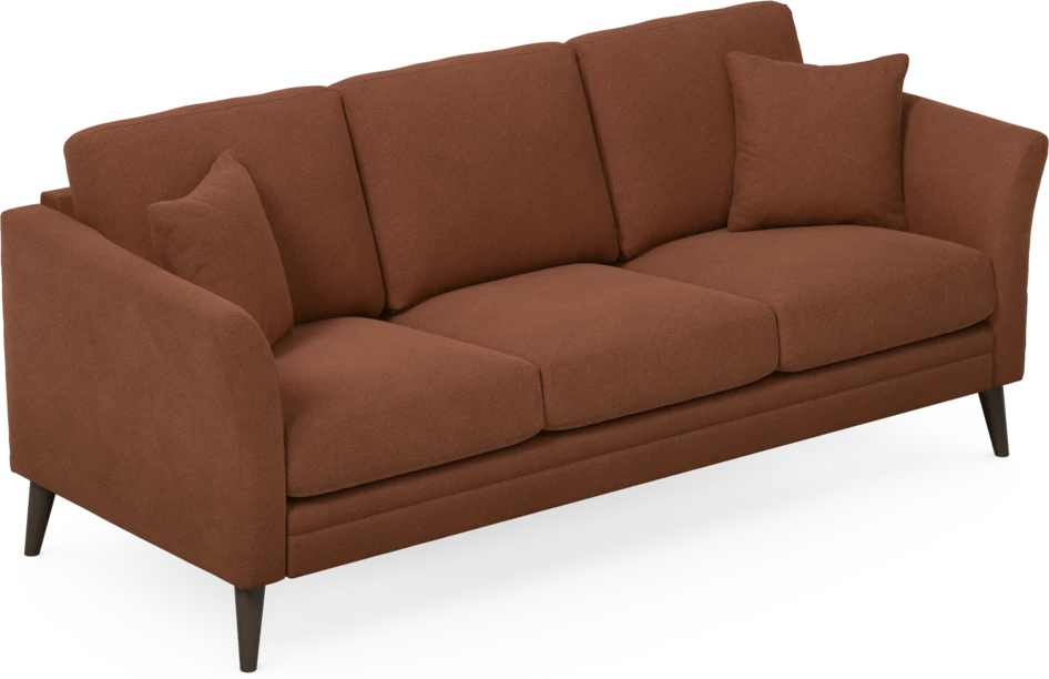 Eden - 3-sits soffa - Orange