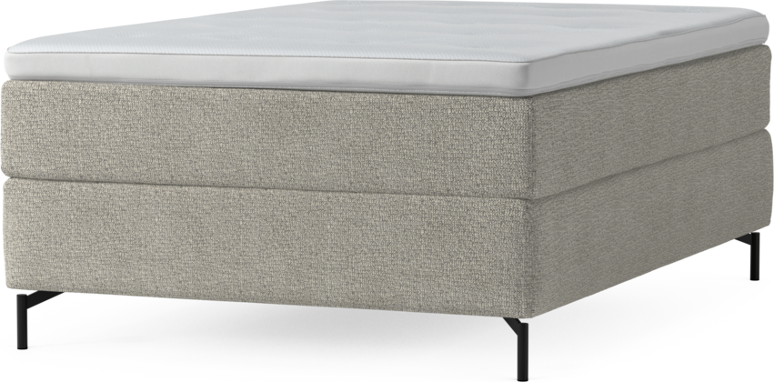 Delux Exclusive - Kontinentalsäng, enkelsäng 140 cm med bäddmadrass och sängben