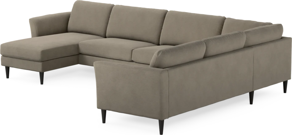 Bridge - Hörnsoffa, 3+2-sits med schäslong vänster - Beige