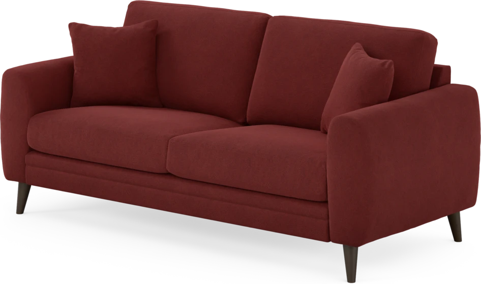 Eden - 2,5-sits soffa - Röd
