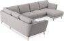 Madison Lux - Hörnsoffa med schäslong höger - Beige