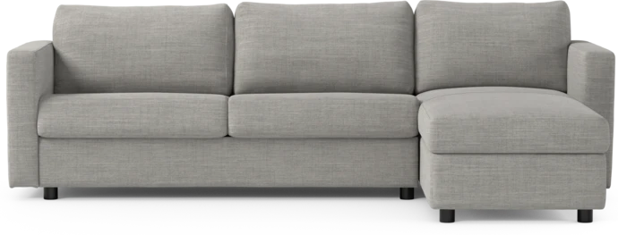 Lindö, Bäddsoffa 2,5-sits med schäslong, vändbar