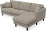 Eden - 2,5-sits soffa med schäslong - Beige