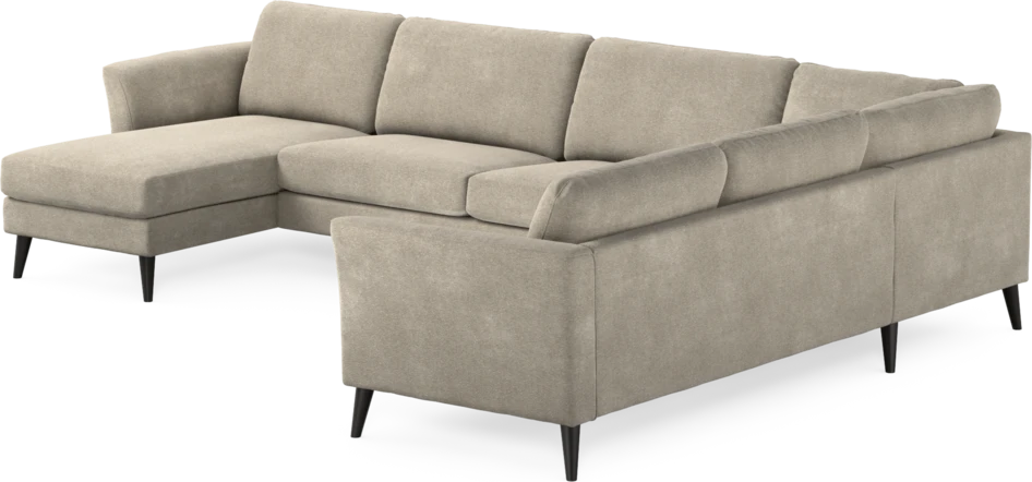 Bridge - Hörnsoffa, 3+2-sits med schäslong vänster - Beige