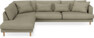 Harper - 3-sits soffa med divan vänster - Beige