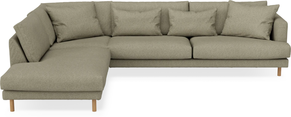 Harper - 3-sits soffa med divan vänster - Beige