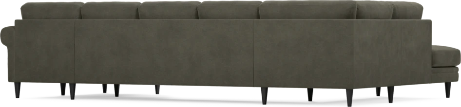Eden - 3-sits soffa med divan vänster och schäslong höger - Grå