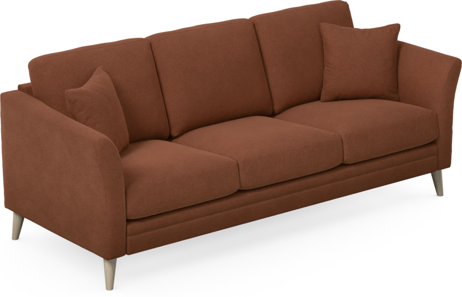 Eden - 3-sits soffa - Orange