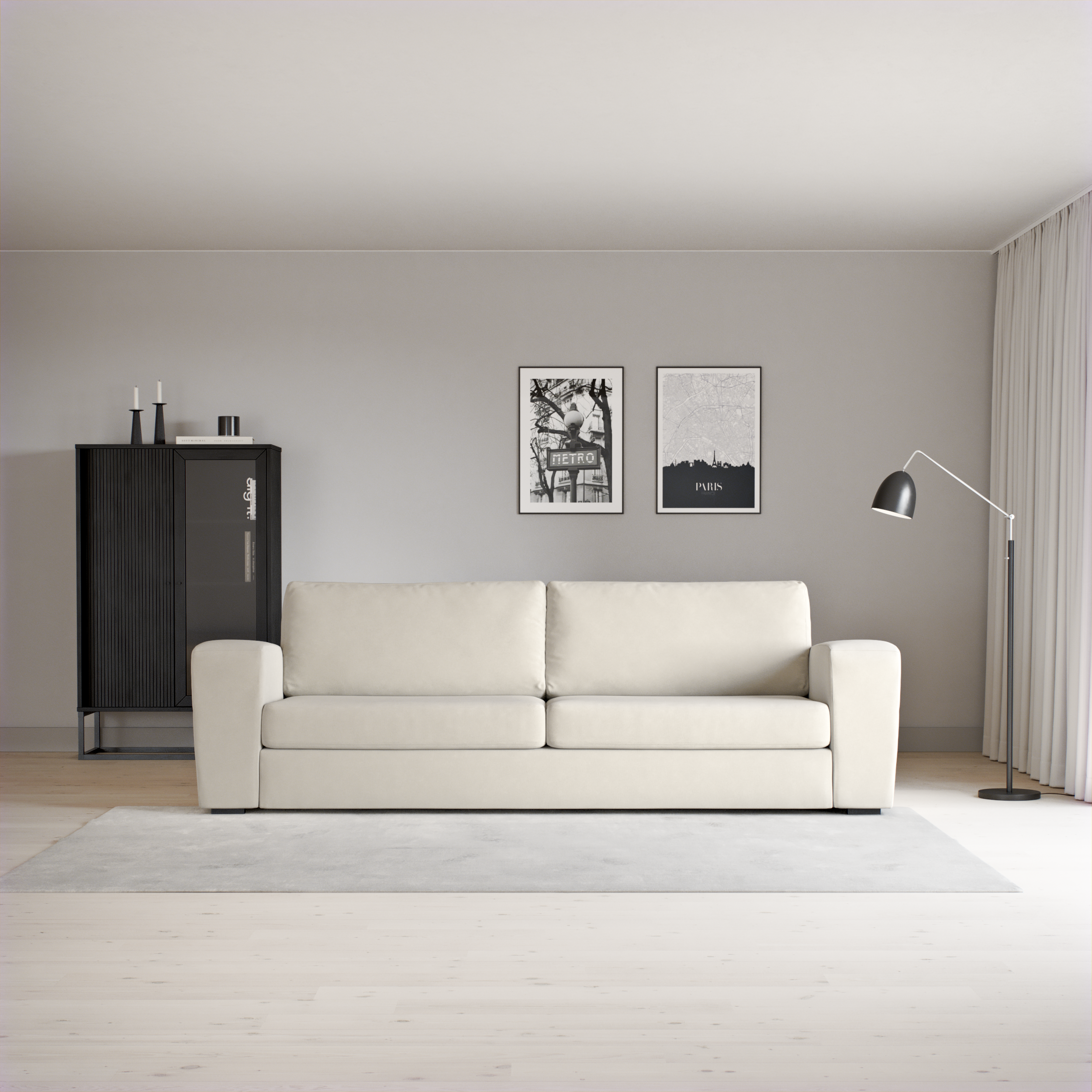 Friday - 3-sits soffa - inspiration